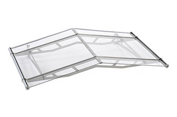 Sedlová stříška Polymer, Lightline 1480 mm barva čirá