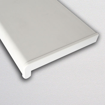 PVC parapet RS, Alfa folie - Bílý A01 400mm