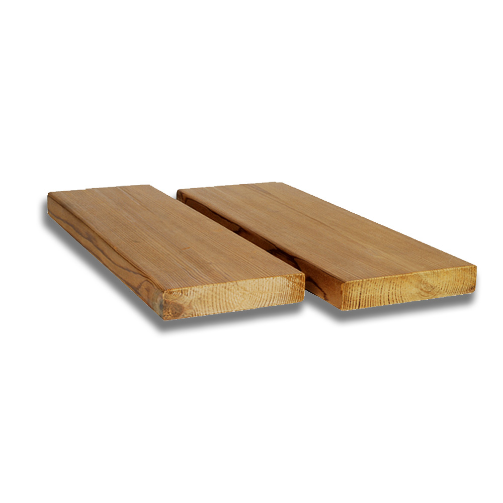 Hladké dřevěné prkno Thermowood, SHP 19x92mm Délka palubky: Délka 3m