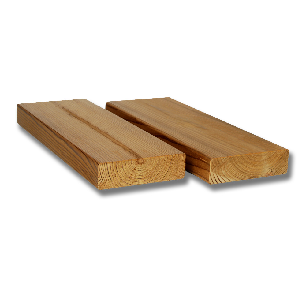 Hladké dřevěné prkno Thermowood, SHP 26x92mm Délka palubky: Délka 3m