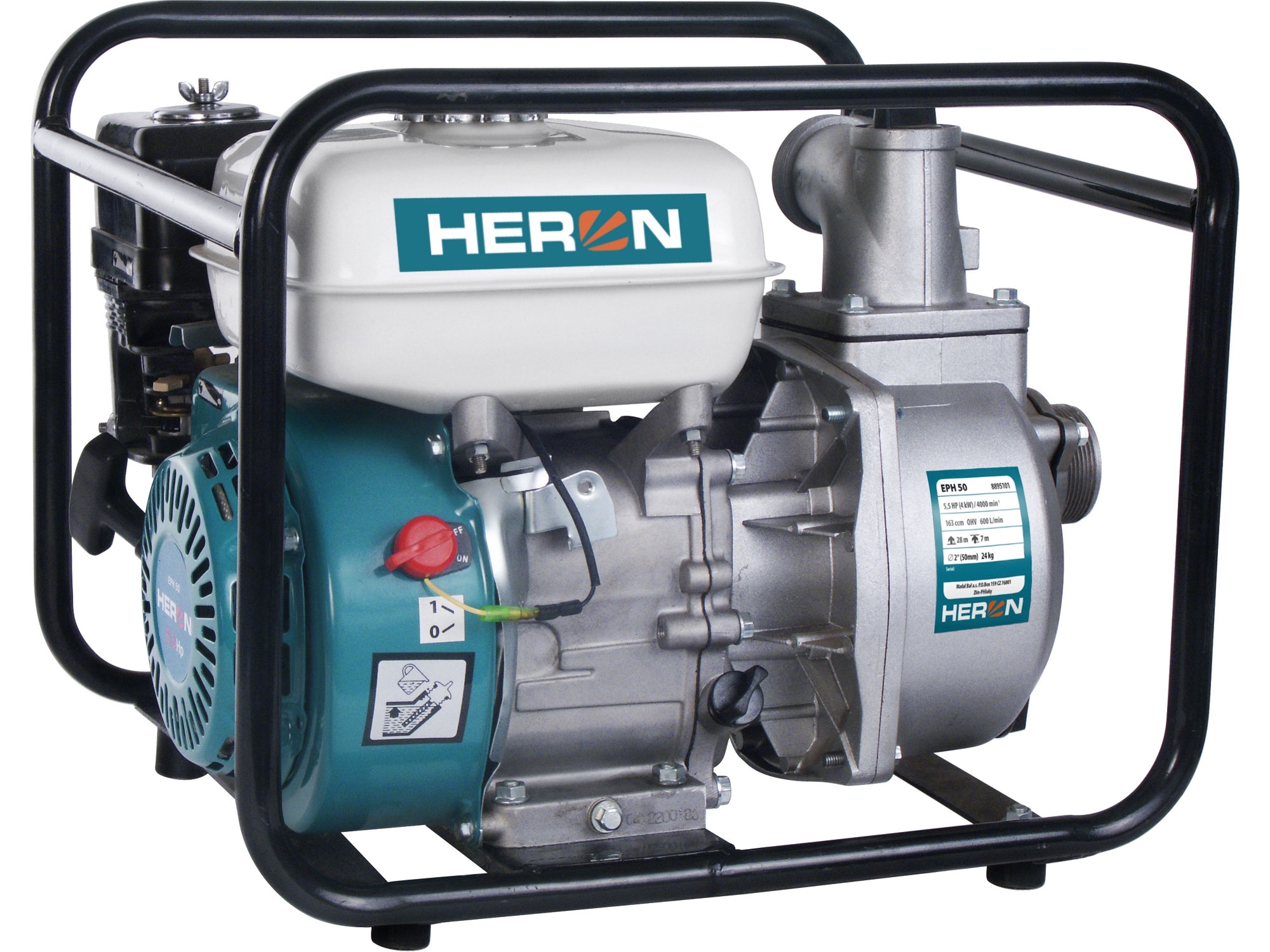 Motorové čerpadlo Heron, 5,5HP, proudové (8895101)
