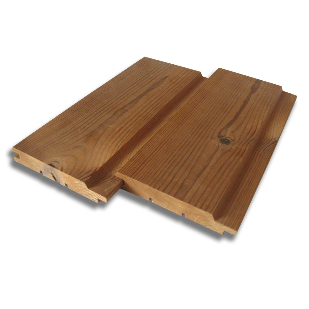 Dřevěná fasádní palubka Thermowood, UTV 19x117mm Délka palubky: Délka 3m