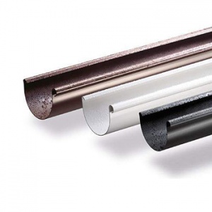 Plastový okapový žlab Gamrat 100mm Plastový okapový žlab Gamrat 100mm