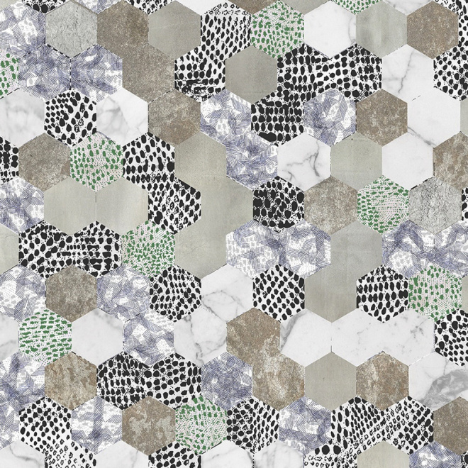 Obkladový panel Vilo Motivo Modern, PD330, Hexacube