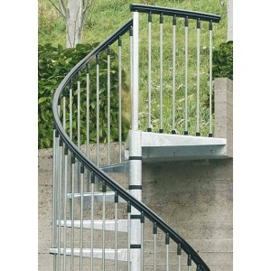 Exteriérové schodiště Arke Zink 1600mm Exteriérové schodiště Arke Zink 1600mm