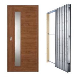 Posuvné dveře Masonite Vertika, sada Posuvné dveře Masonite Vertika, sada