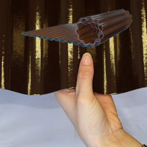Neprůhledný sklolaminát Uniroll 76/18 hnědý Neprůhledný sklolaminát Uniroll 76/18 hnědý