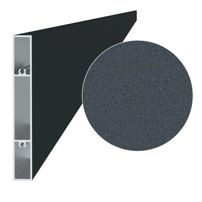 Hliníkový profil struktura RAL7016, 120x16mm, na výplň, AL-J12016-7016S-6 Hliníkový profil struktura RAL7016, 120x16mm, na výplň, AL-J12016-7016S-6