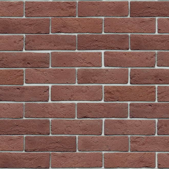 Imitace cihel Keraton® Cihlovka, tmavě červená