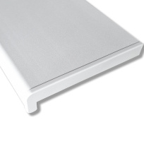 Plastový parapet RS, PVC folie - Bílý