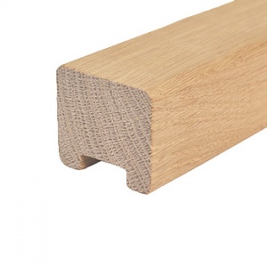 Bukové madlo 45x40mm s drážkou Bukové madlo 45x40mm s drážkou