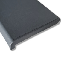 Plastový parapet RS, PVC folie - Antracit