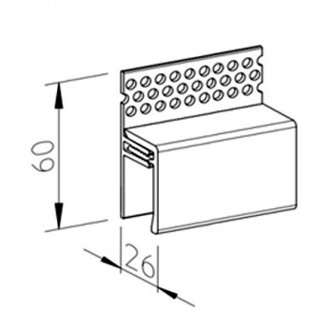 Ventilační profil V2125