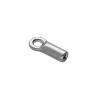 Nerezové lisovací očko pro dvě lanka 2mm, EB2-UL02