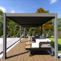 Hliníková pergola 3x6m Hliníková pergola 3x6m