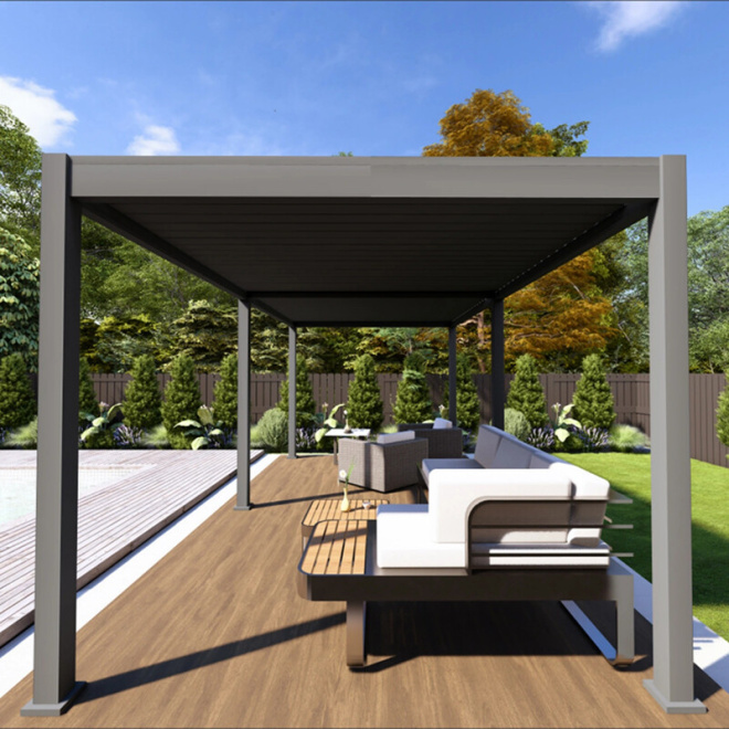Hliníková pergola 3x6m