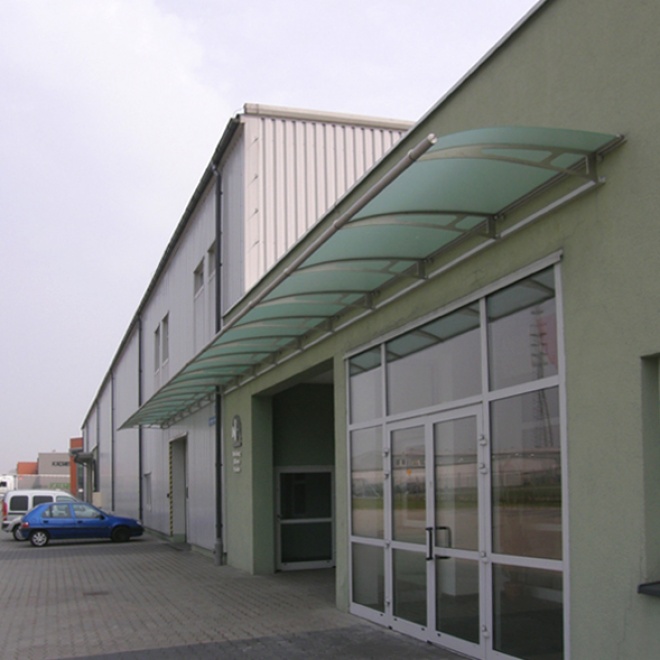 Modulová stříška Lightline XL, základní modul 287 x 142 cm