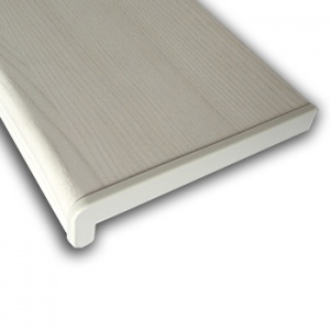 PVC parapet RS, Alfa folie - Jilm bílý A07 PVC parapet RS, Alfa folie - Jilm bílý A07