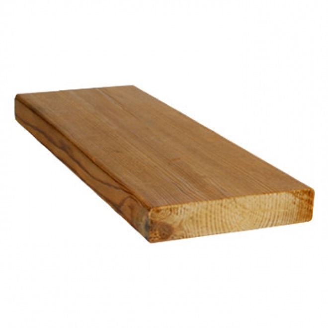 Hladké dřevěné prkno Thermowood, SHP 19x92mm