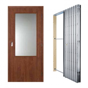 Posuvné dveře Masonite sklo 2/3, sada Posuvné dveře Masonite sklo 2/3, sada