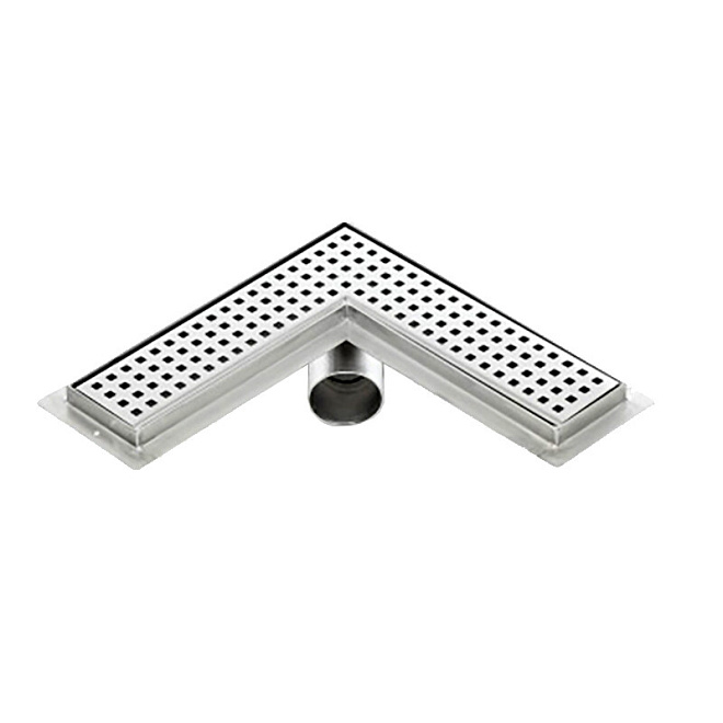 Sprchový žlab rohový, KFLm 700x700mm