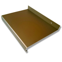 Venkovní parapet hliníkový Extrudovaný - bronz, tl. 1,5-2,8mm Venkovní parapet hliníkový Extrudovaný - bronz, tl. 1,5-2,8mm