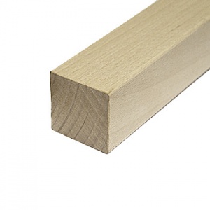 Hranaté bukové madlo 40x40mm Hranaté bukové madlo 40x40mm