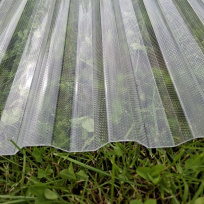 Polykarbonátová trapézová deska Decopol Plus, čirá 76/18 mm