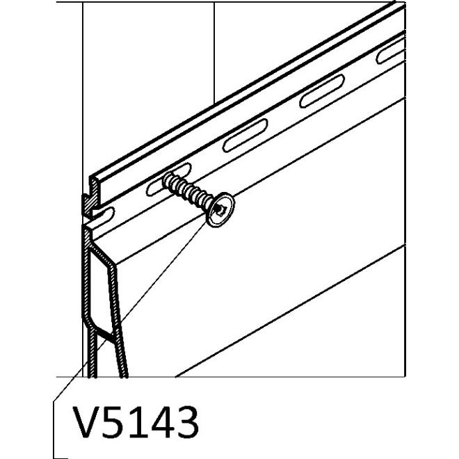 Nerezový vrut V5143 pro desky