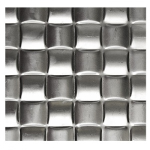 Plech pozinkovaný - lisovaný vzor hrubá tkanina 3D, I PZNZ6/12 Plech pozinkovaný - lisovaný vzor hrubá tkanina 3D, I PZNZ6/12