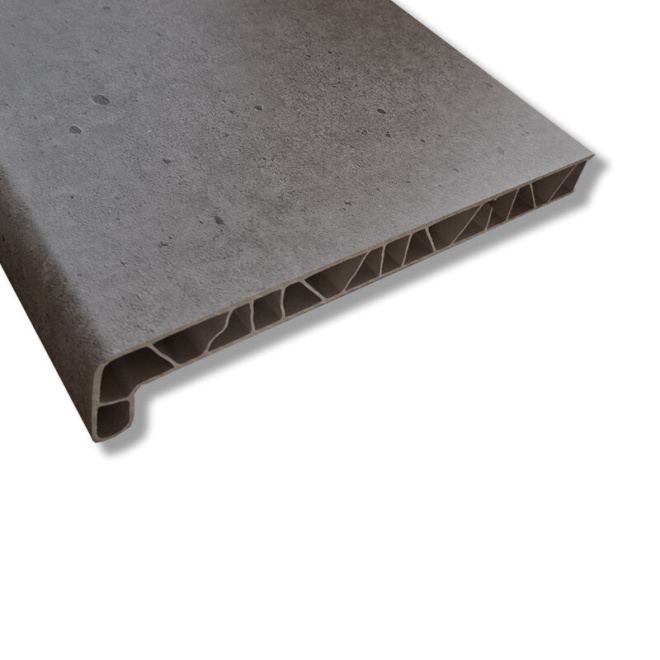 PVC parapet RS, Alfa folie - Beton A09