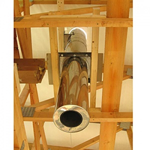 Svislý kouřovod, průměr 180mm, tl. izolace 50mm Svislý kouřovod, průměr 180mm, tl. izolace 50mm
