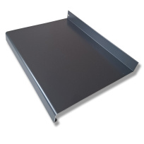 Parapet venkovní, hliníkový Extrudovaný - Antracitgrau, tl. 1,5-2,8mm Parapet venkovní, hliníkový Extrudovaný - Antracitgrau, tl. 1,5-2,8mm