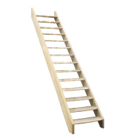Přímé schodiště Minka Classic - smrk, 850x3000mm