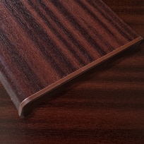 Plastový vnitřní parapet RS - Renolit Mahagon R04